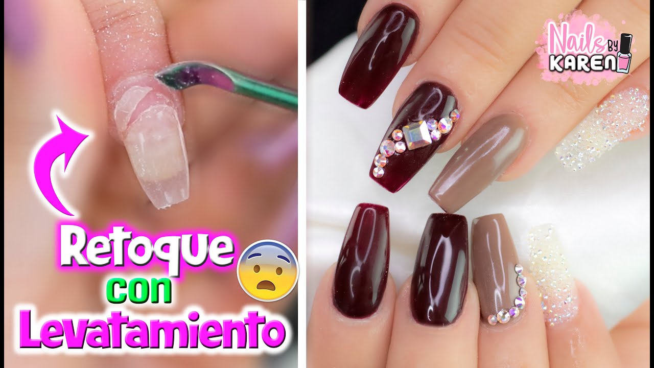 RETOQUE EXTREMO de UÑAS con LEVANTAMIENTO 😰| Clienta