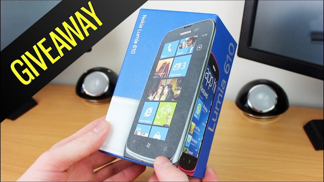Unboxing and Giveaway of the Nokia Lumia 610 Mobile Phone