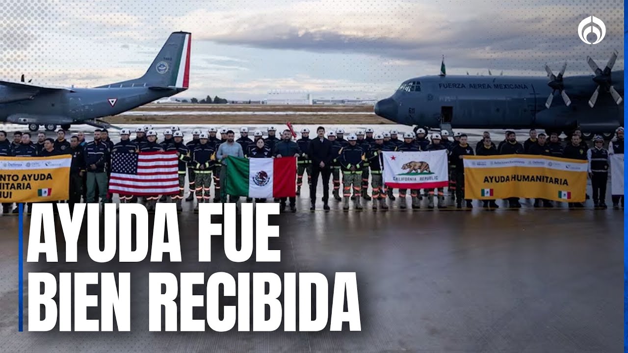 Gobernador de California agradece apoyo de México para combatir incendios