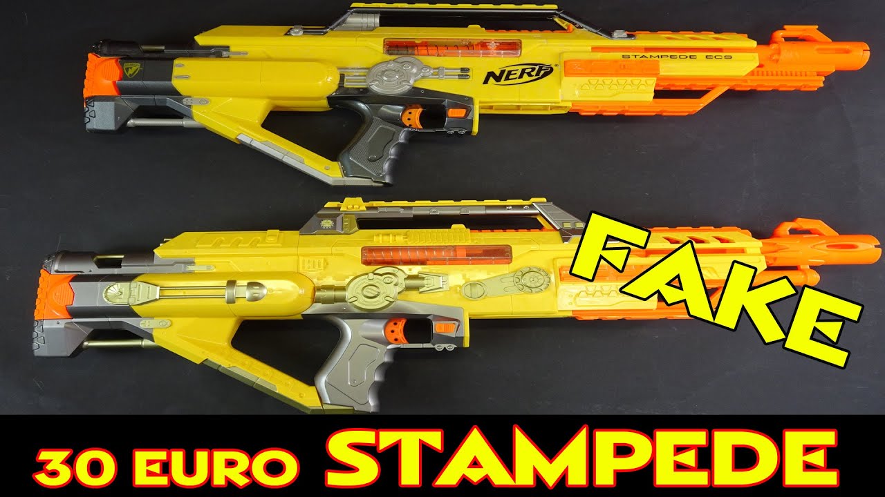 LEYUAN NERF STAMPEDE KLONE / KOPIE FÜR 30 EURO - Was taugt der Blaster ?