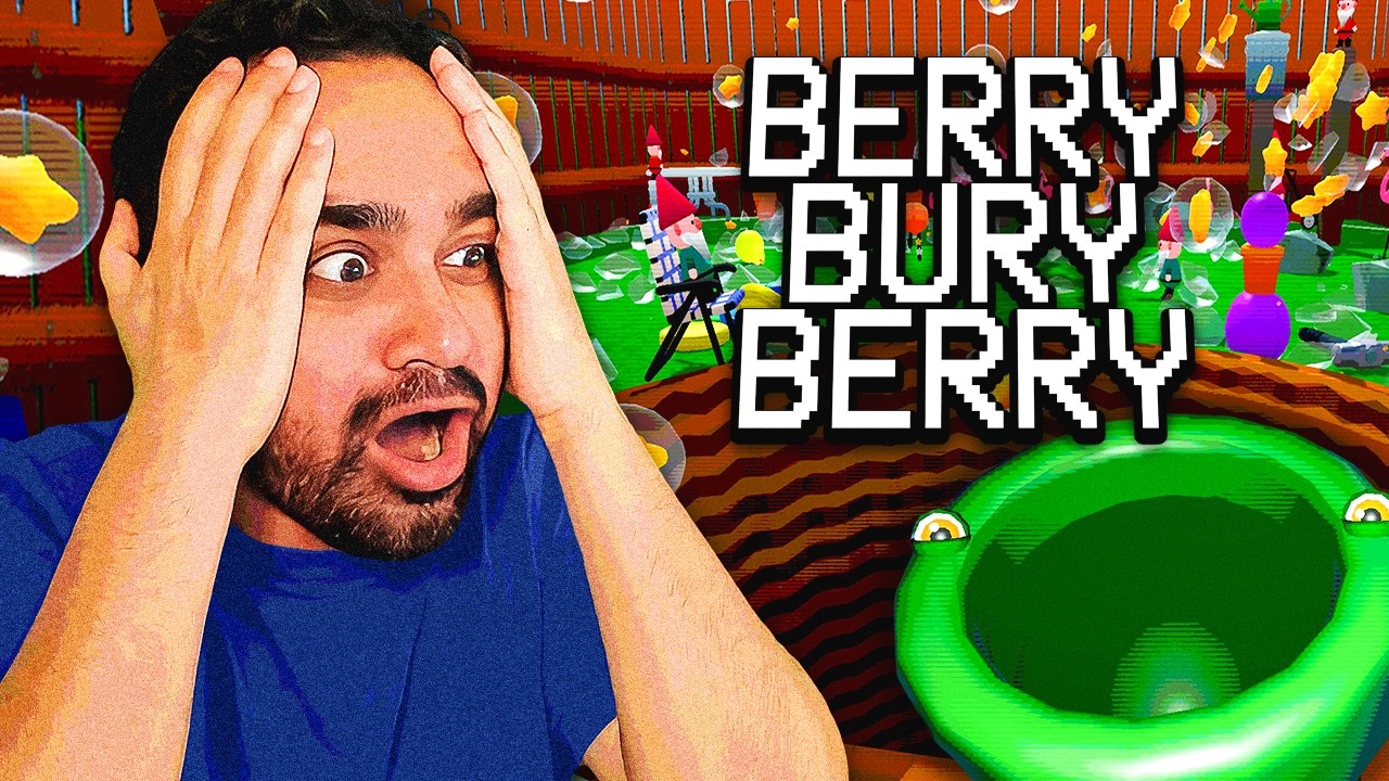 INSERT FRUIT IN HOLE. (Squeex plays Berry Bury Berry)