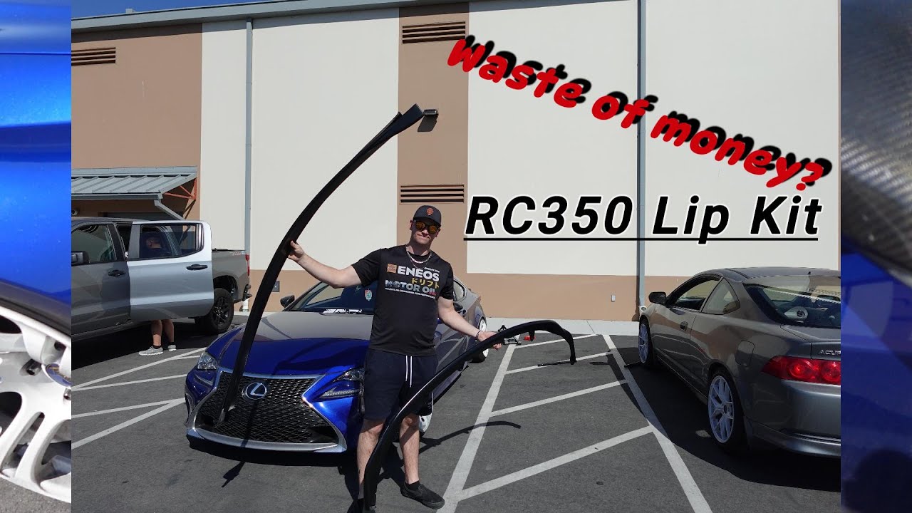 Lexus Rc350 Lip Kit Install!