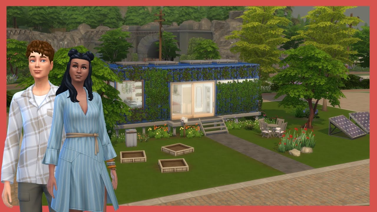 Sims 4 Hausbauvideo: Emils und Isabellas Wohncontainer