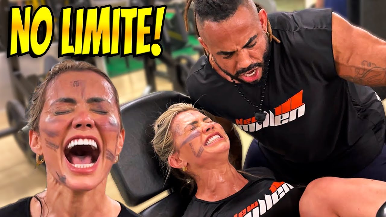 ESSE TREINO DE PERNAS FOI INS4N0 | VIVI WINKLER e LUCAS COELHO