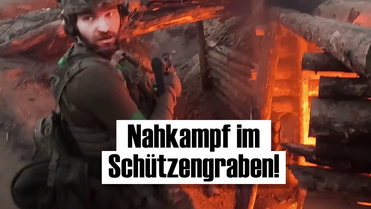 Unglaubliche Aufnahmen einer Spezialeinheit im Grabenkampf!