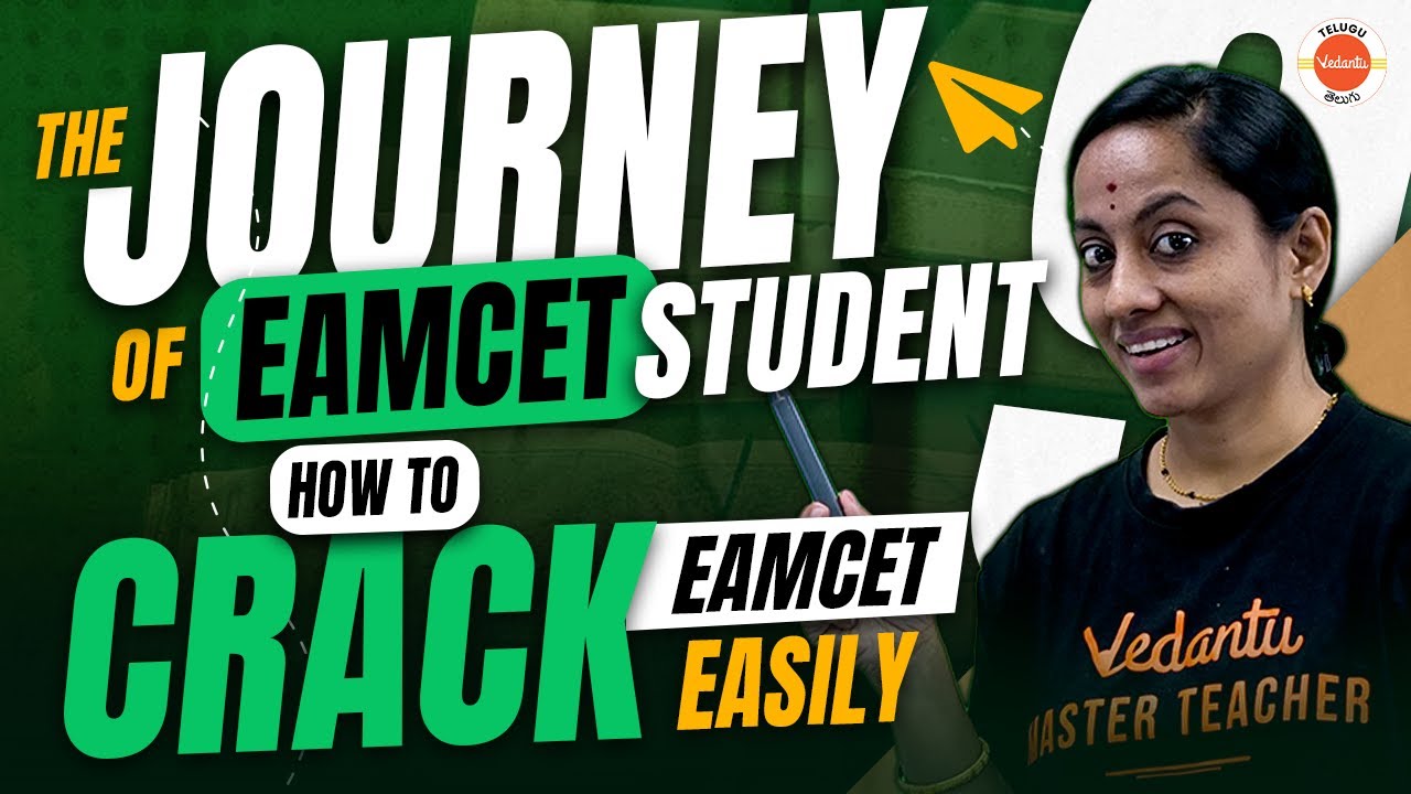 The Journey of EAMCET Student | How to Crack EAMCET Easily | KRD Madam @vedantutelugu