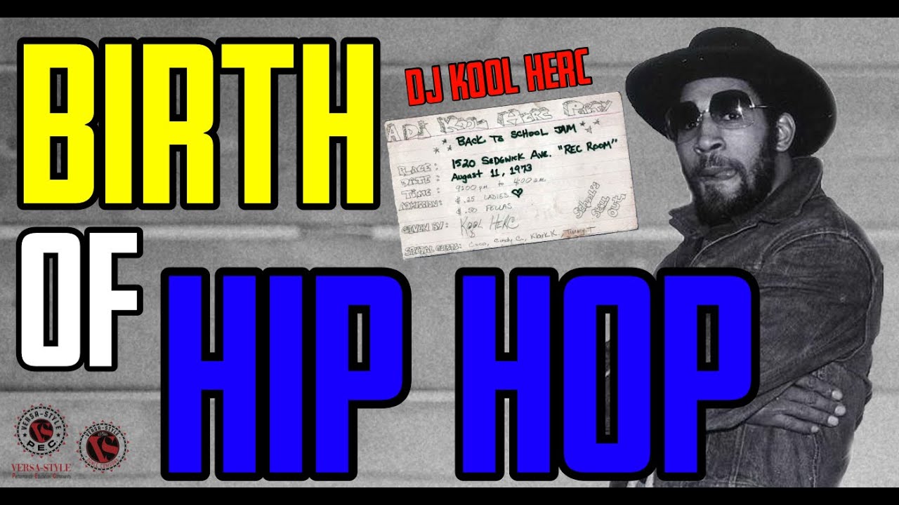 History behind the BIRTH of Hip Hop- DJ Kool Herc's Contribution!