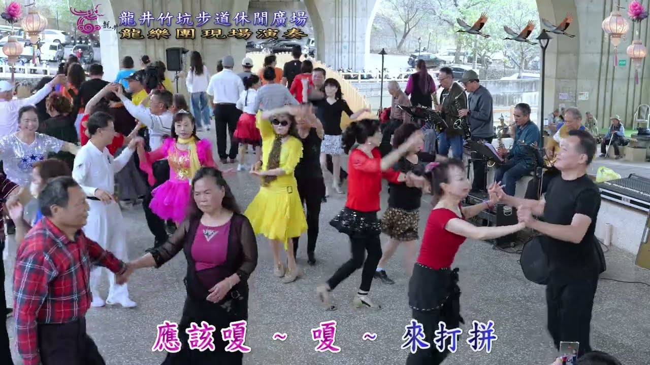 舊皮箱的流浪兒  竹坑步道休閒廣場 假日廣場龍樂團演奏vs社交雙人舞