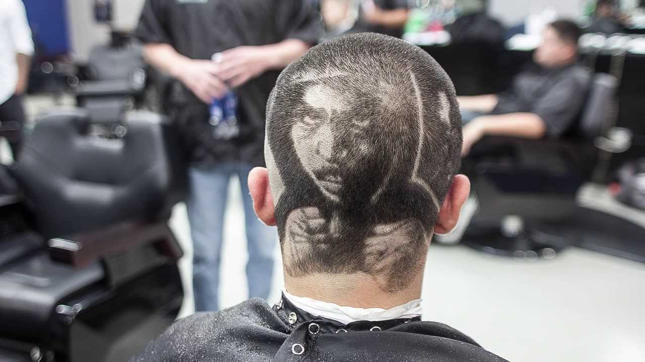 Manny Pacquiao Hair Portrait for class at Urban Barber College