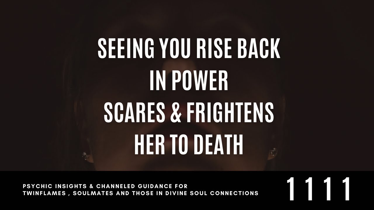 YOU Had HER SHIVERING In FEAR By Your POWER & CONFIDENCE All This Time .