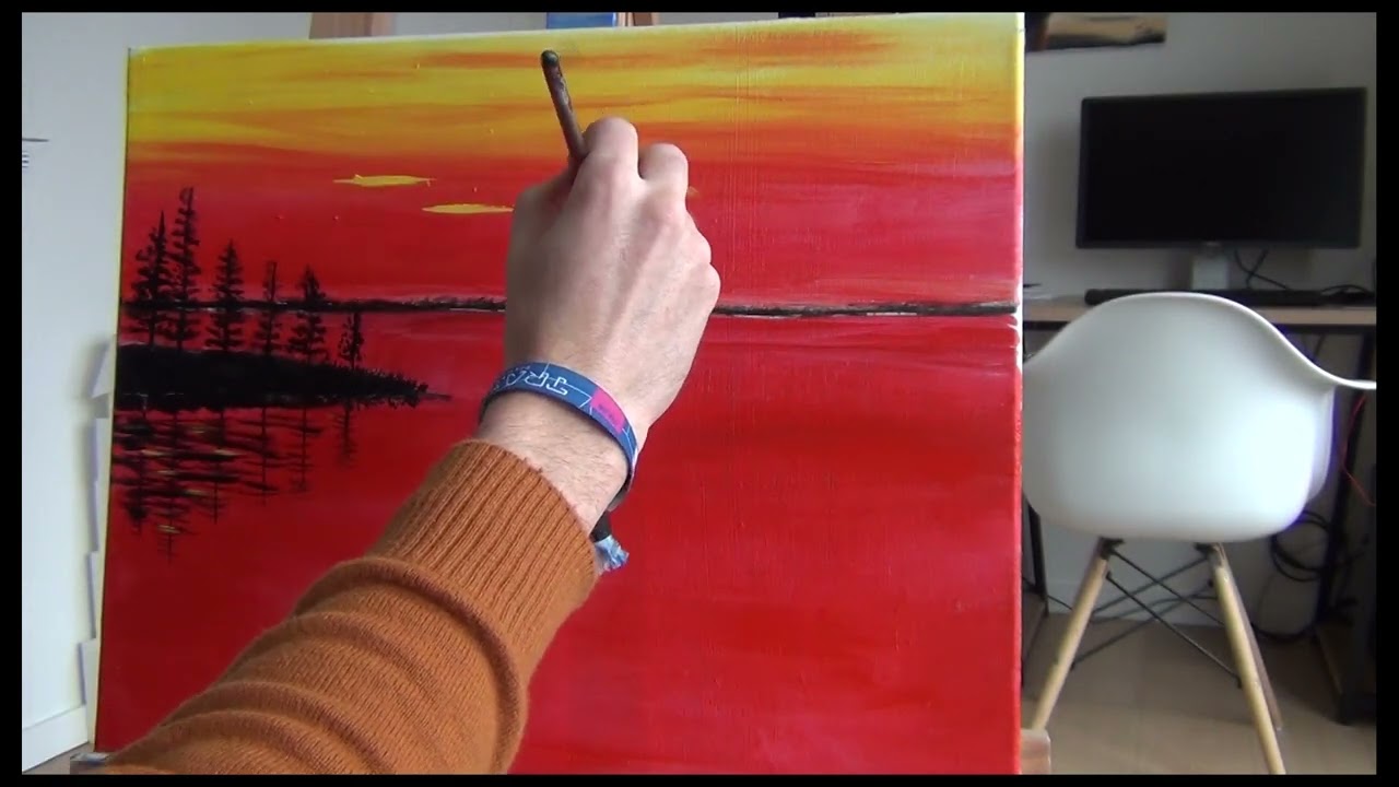 Schilderij Landschap