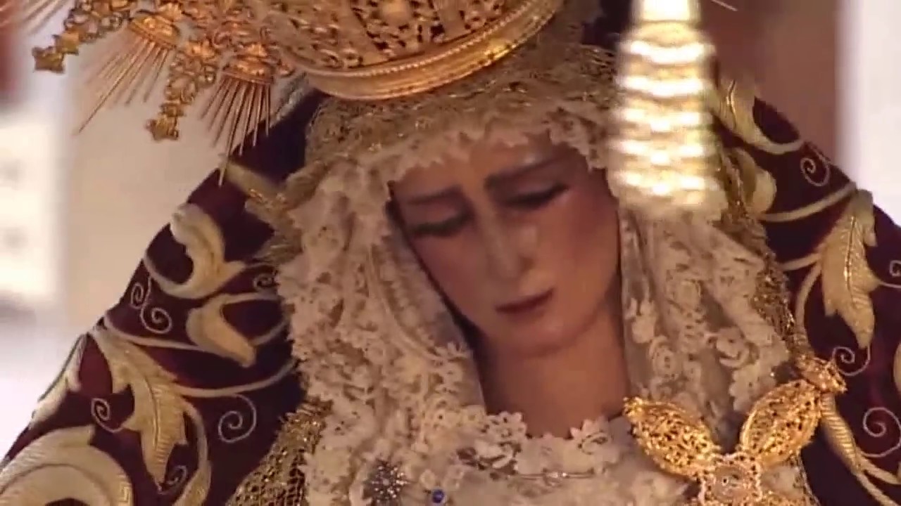 Virgen de las Angustias de los Gitanos en Campana 2019.
