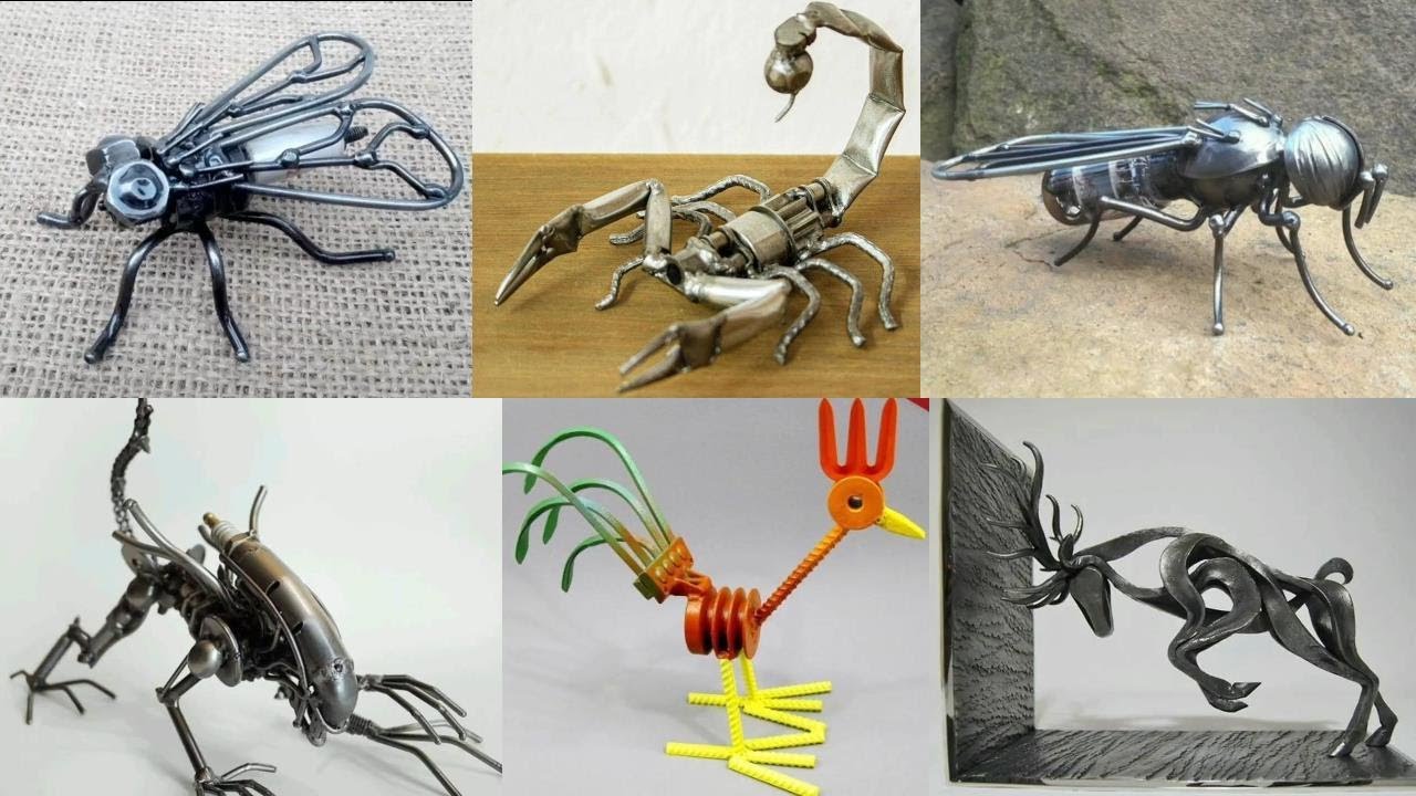 Scrap Metal Decorative Art Ideas