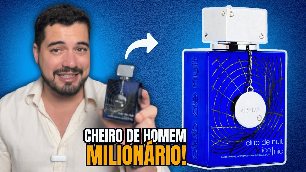 CLUB DE NUIT ICONIC: Um dos MELHORES perfumes Árabes da minha COLEÇÃO