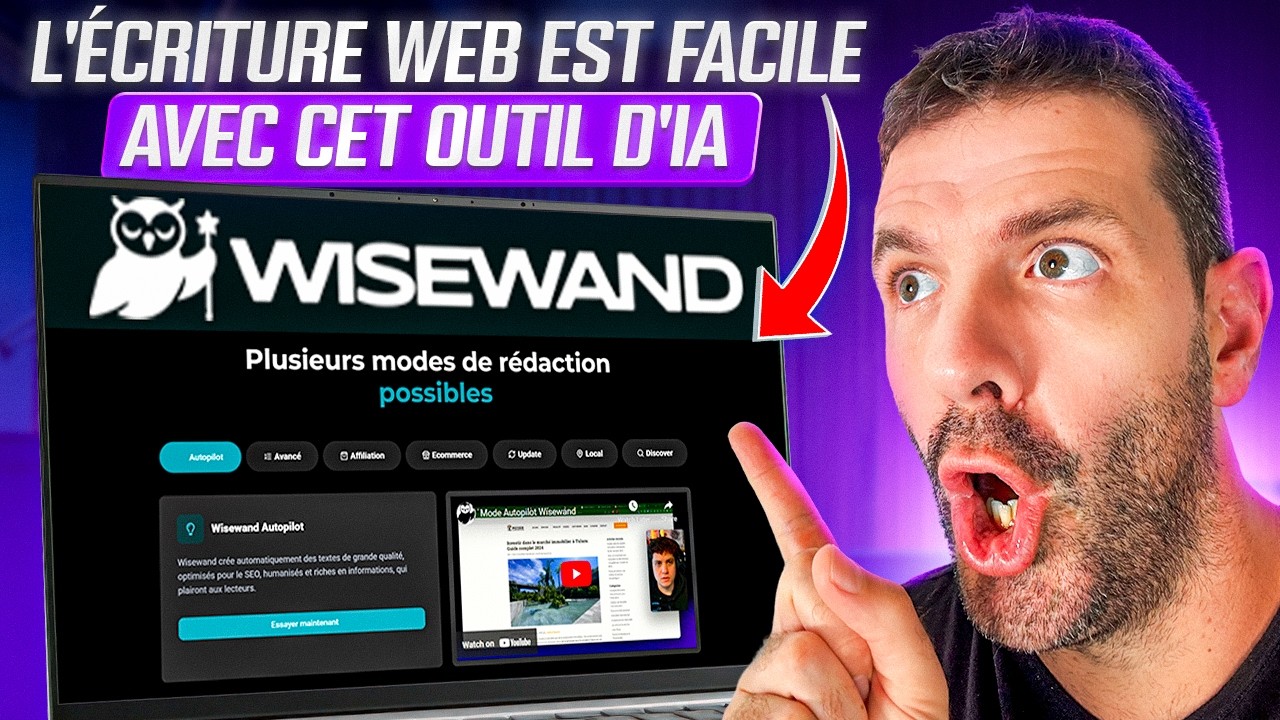 WiseWand : Test de l'IA ultime pour la rédaction SEO de sites internet ?