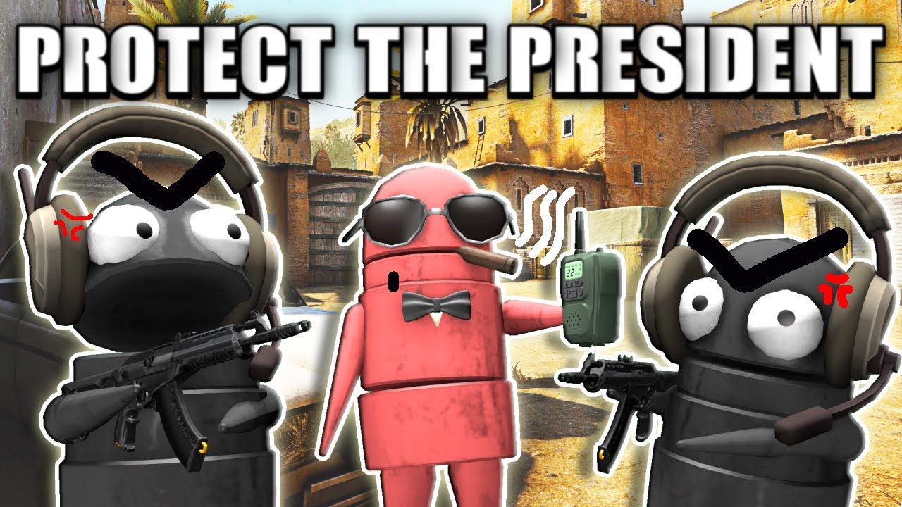 R.E.P.O but it's PROTECT THE PRESIDENT...