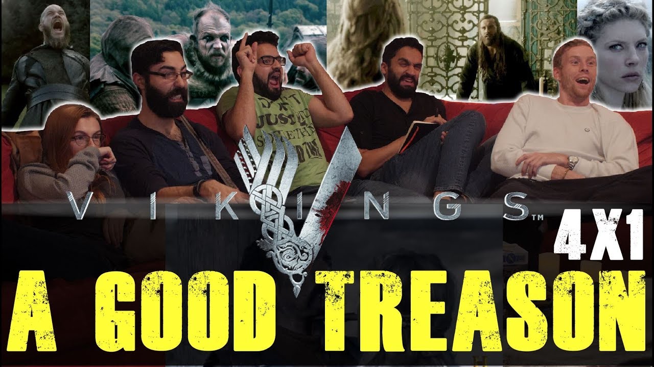 Vikings - 4x1 A Good Treason - Group Reaction