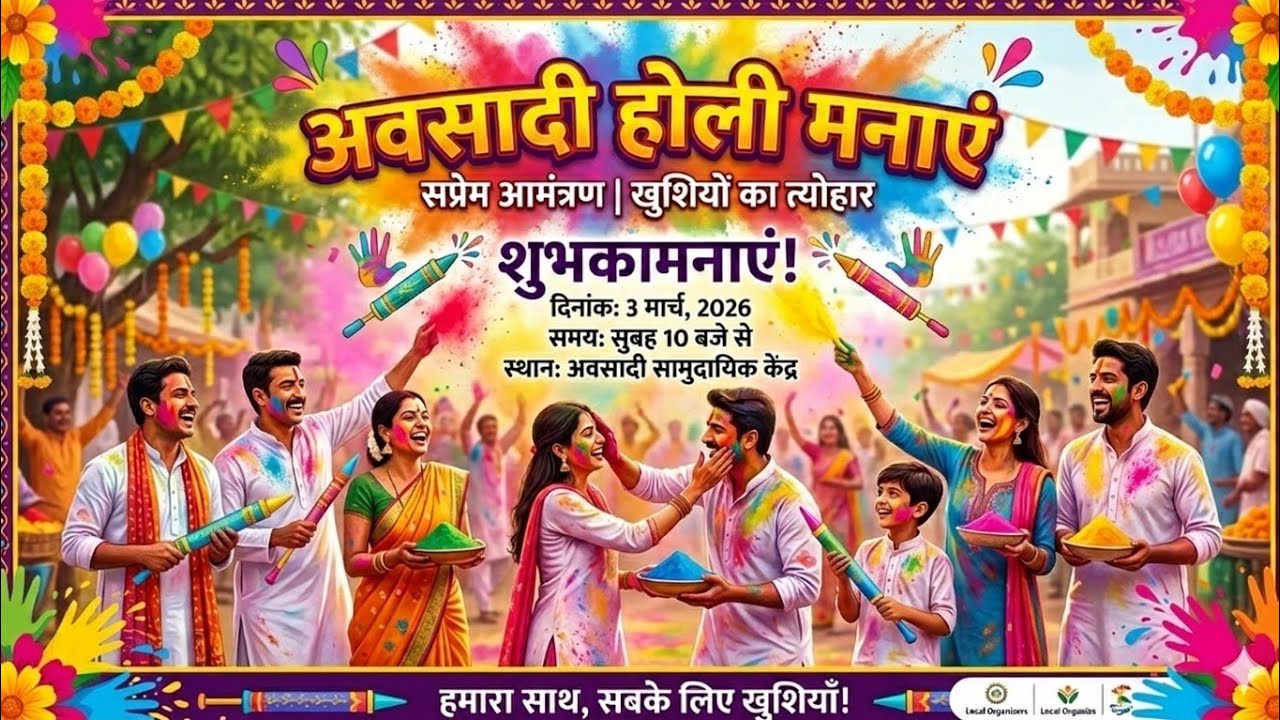 #video आओ साथी होली मनाएं  singer Ankit Singh official holi dj song new 2026 #ankitsinghofficial 