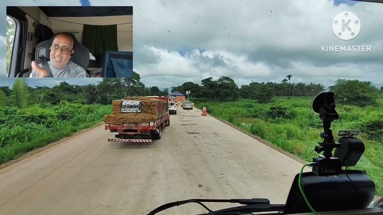 Uma hora parado em Miranda do norte MA no pare e siga 