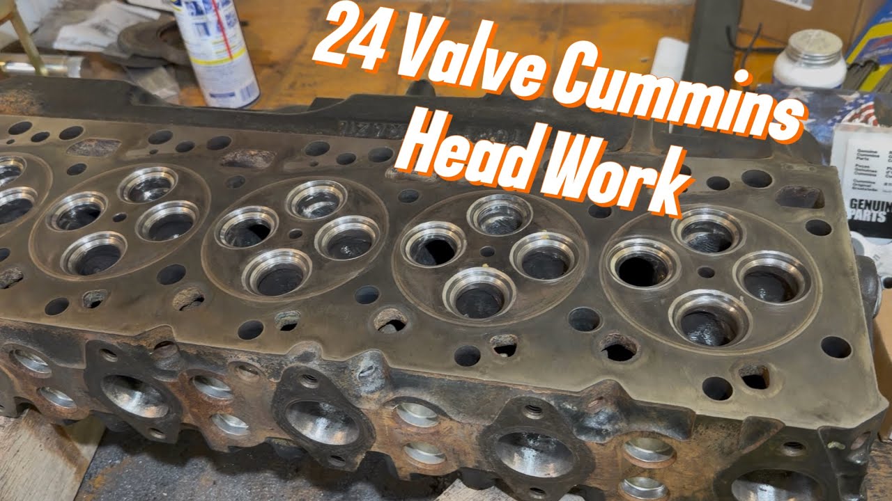 24 Valve Cummins Cylinder Head PORTING and Upgrades