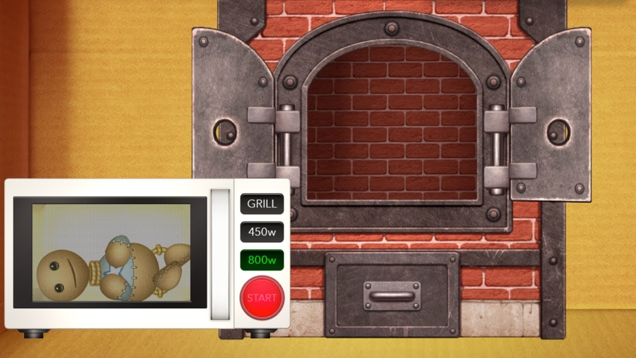 Microwave Oven Appliances vs The Buddy | Kick The Buddy