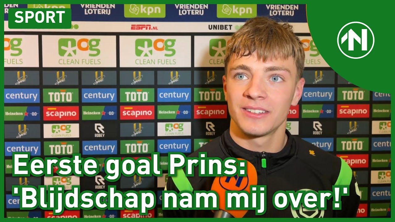 Wouter Prins na eerste doelpunt in het betaald voetbal: Ik had geen idee wat ik moest doen'