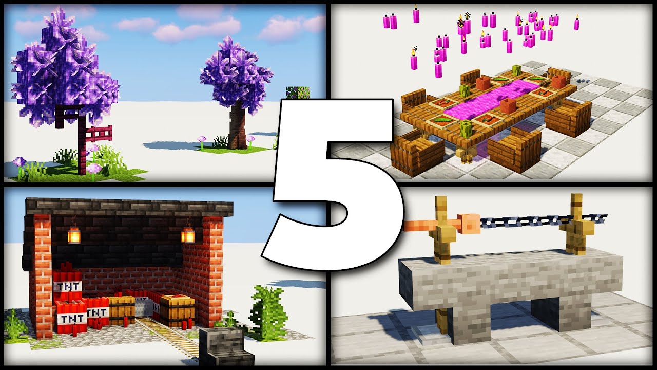 5 Dinge die du in Minecraft 1.17 bauen kannst 5️⃣ Minecraft Bauideen Crocodileandy