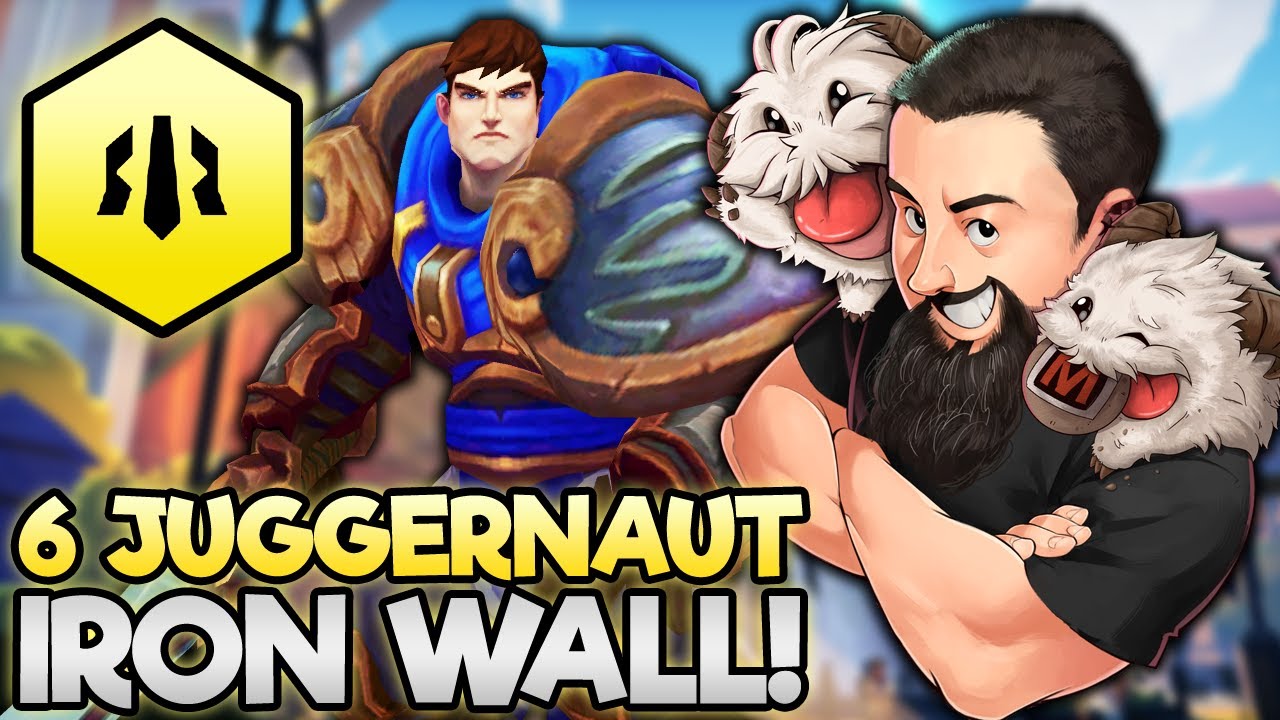 6 Juggernaut - The Impenetrable Wall!! | TFT Runeterra Reforged | Teamfight Tactics