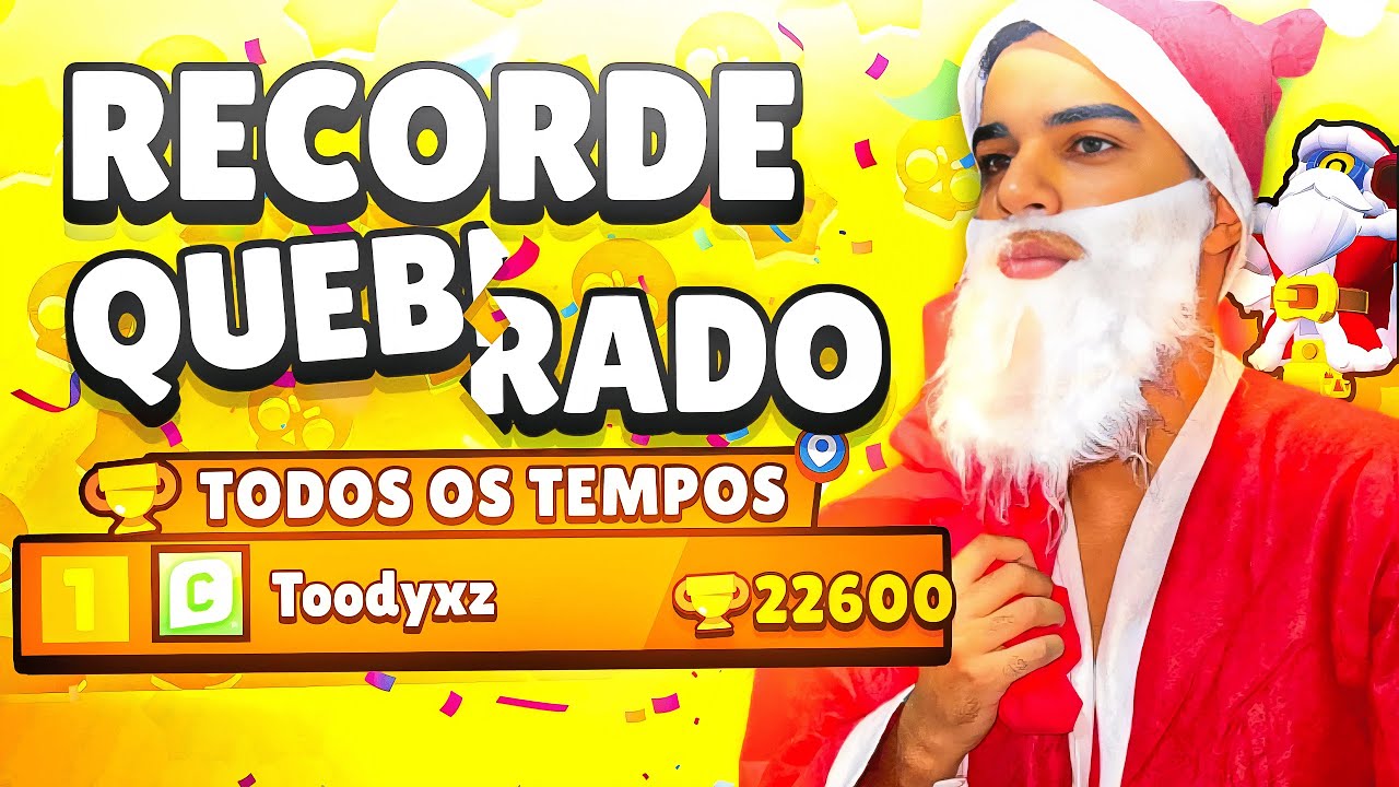 VIREI O STU NOEL e QUEBREI o RECORDE MUNDIAL de TROF&Eacute;US DELE!