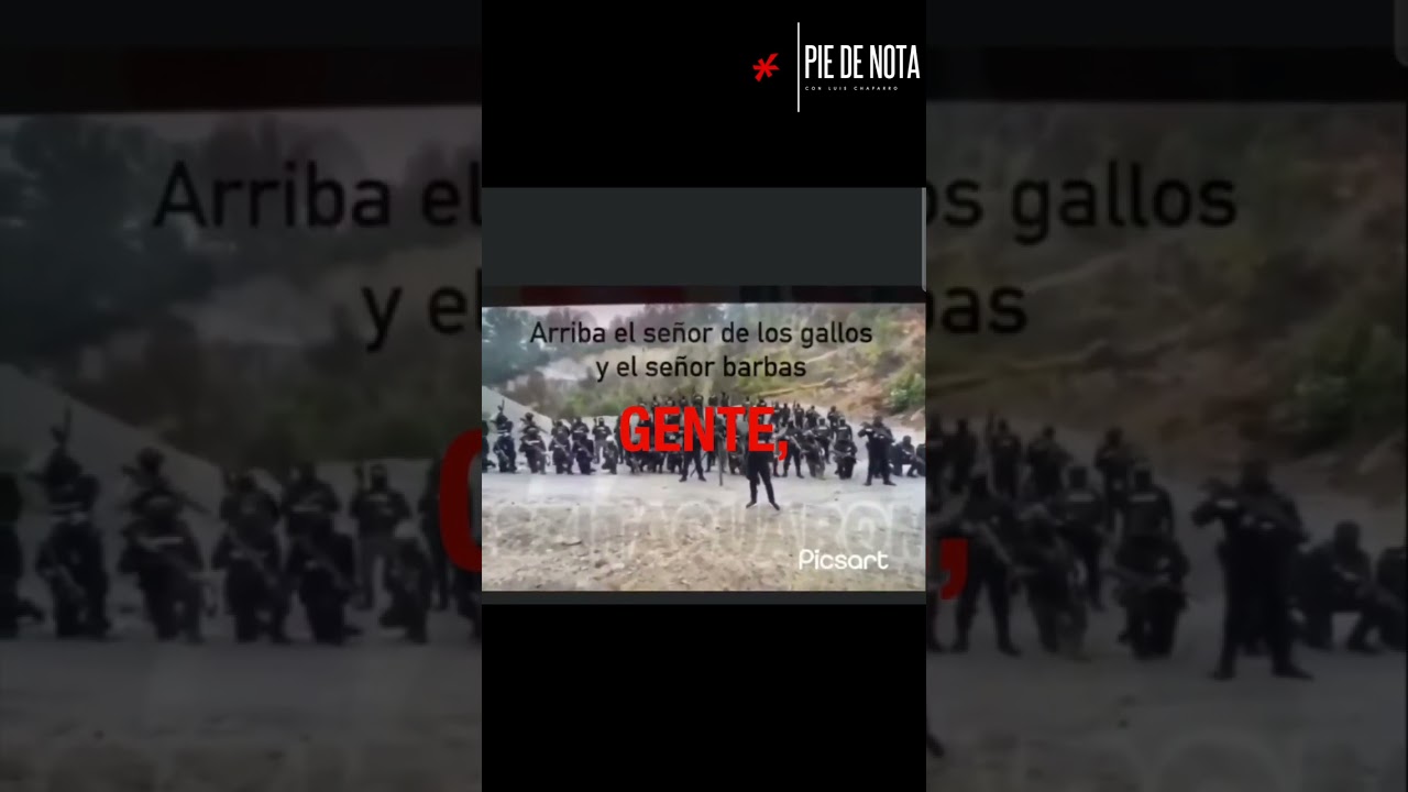 Se circula un video de presuntos sicarios del CJNG retando a la familia michoacana