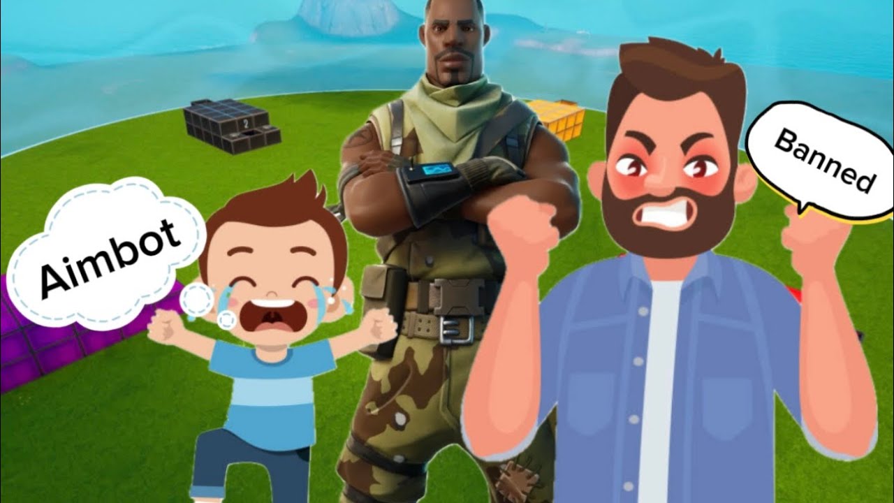 Toxic Rage Baiting in Fortnite (They Think Im Hacking)