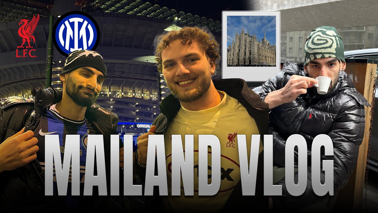Espresso trinken in Mailand ☕️🤌🏽  | Mailand + Stadionvlog Vlog