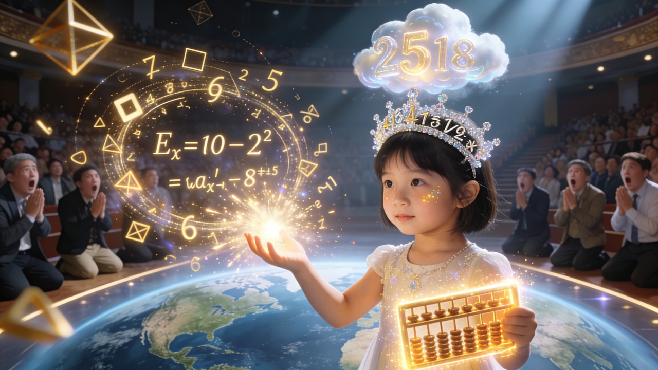 🥰5-летний малыш-математик решает сложную задачу за 1с, мастера клоняются!