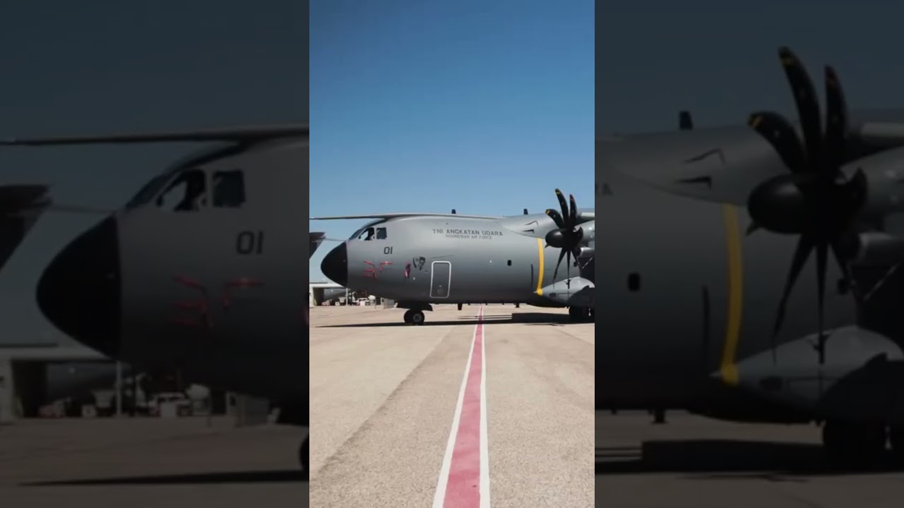 Indonesia's first Airbus A400M aircraft