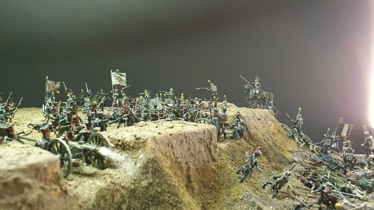 FINISHED! The Borodino Model - Raevsky Redoubt - 1812 - 1:72 - Russia VS France