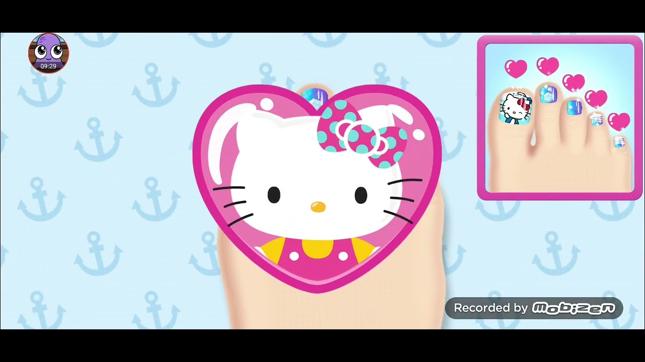 Hello Kitty Nail Salon #1