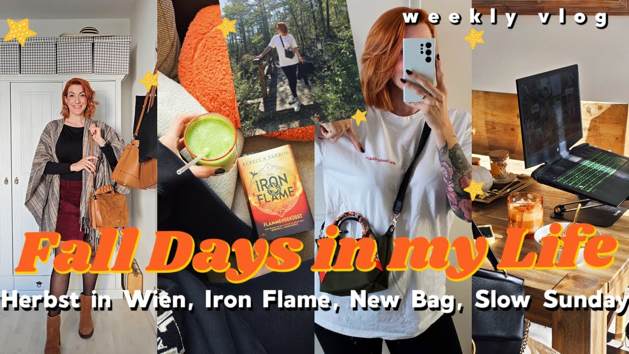 Fall Weekend Diary 👜🌲🍂: Herbsttag in Wien, Longchamp Bag, Slow Sunday + Iron Flame Review
