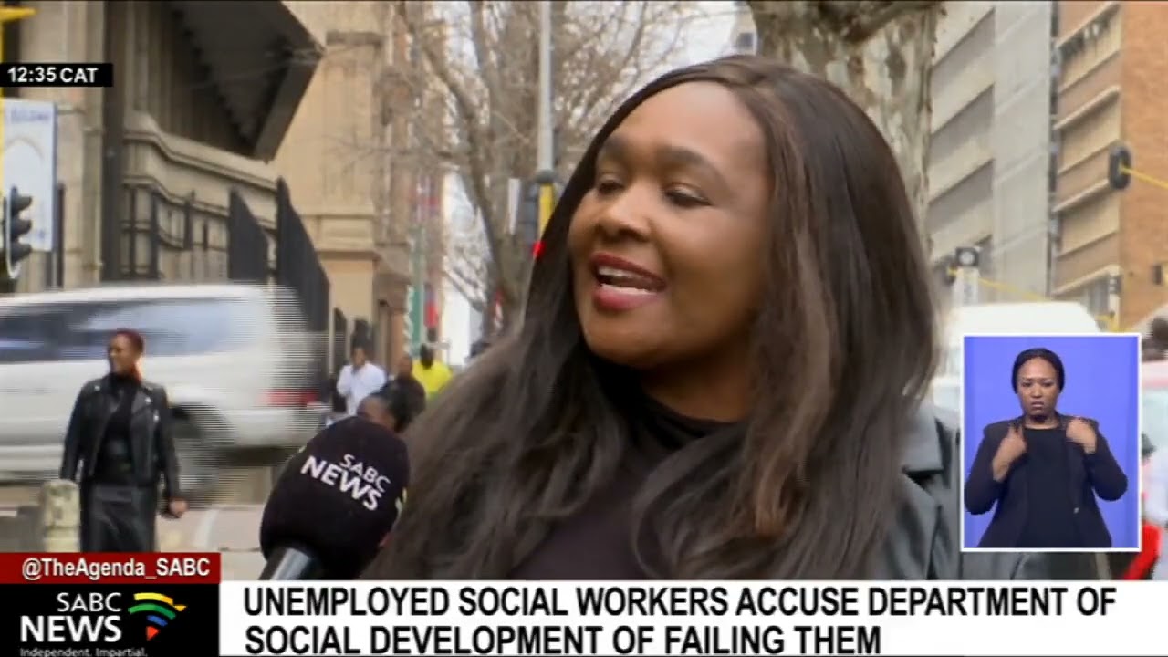 Unemployed social workers voice their frustration