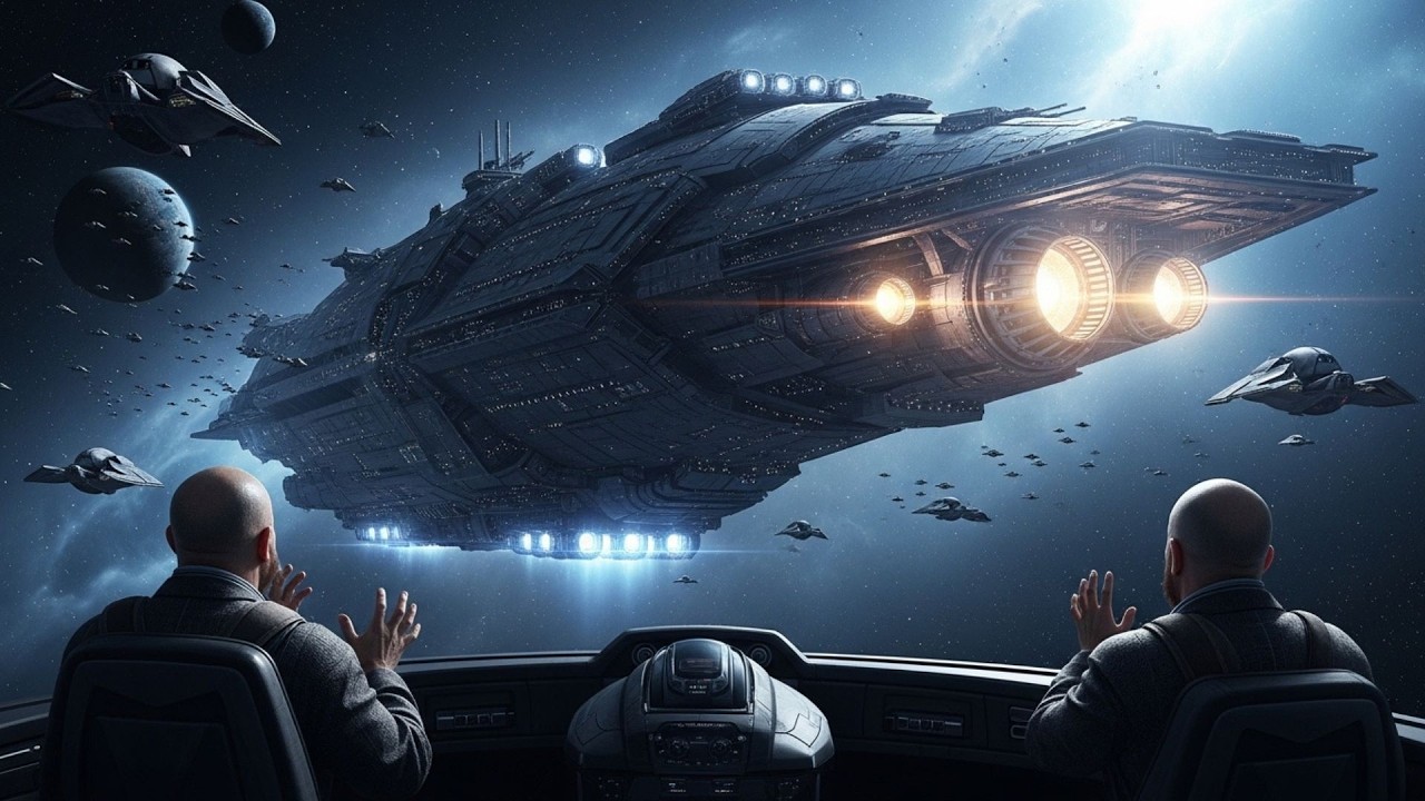 When Aliens Saw the Gigantic Human Starships… They Were Stunned | HFY Story