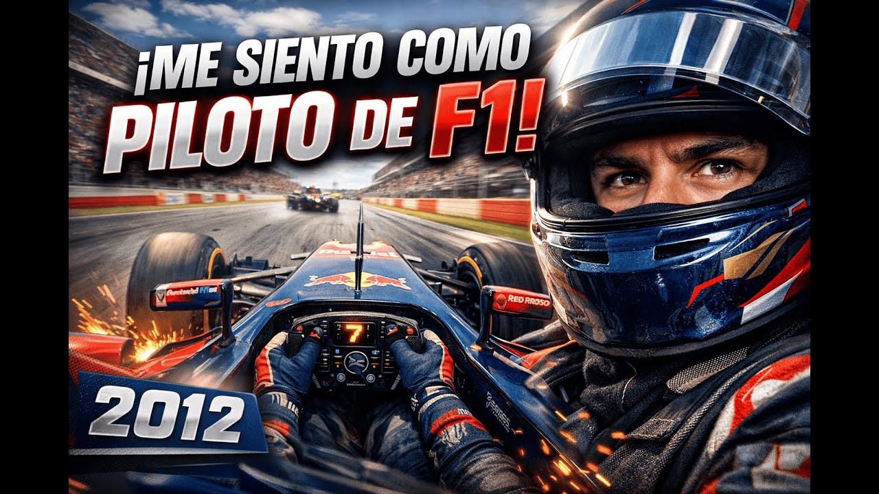 Pilotando un TORO ROSSO 2012 por primera vez!