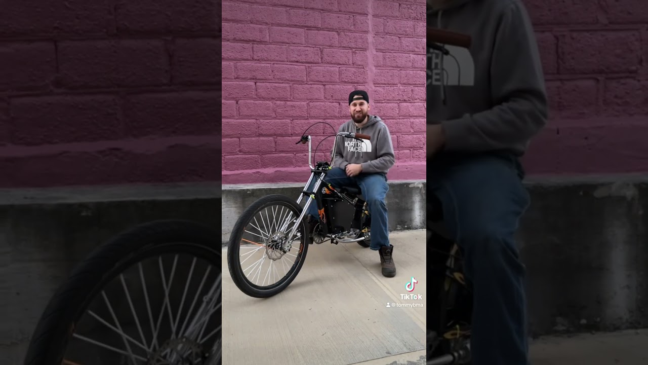 Custom Schwinn Chopper 5000w 72v