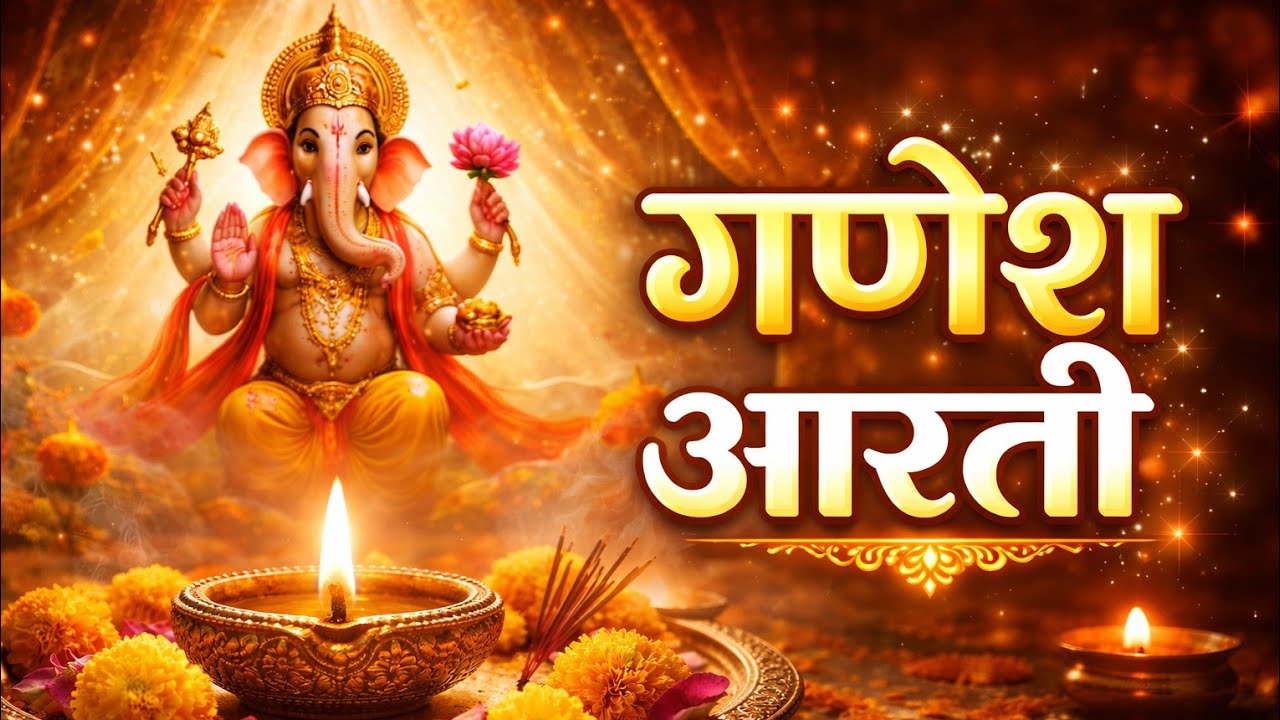 जय गणेश जय गणेश जय गणेश देवा | Ganesha Aarti | श्री गणेश आरती
