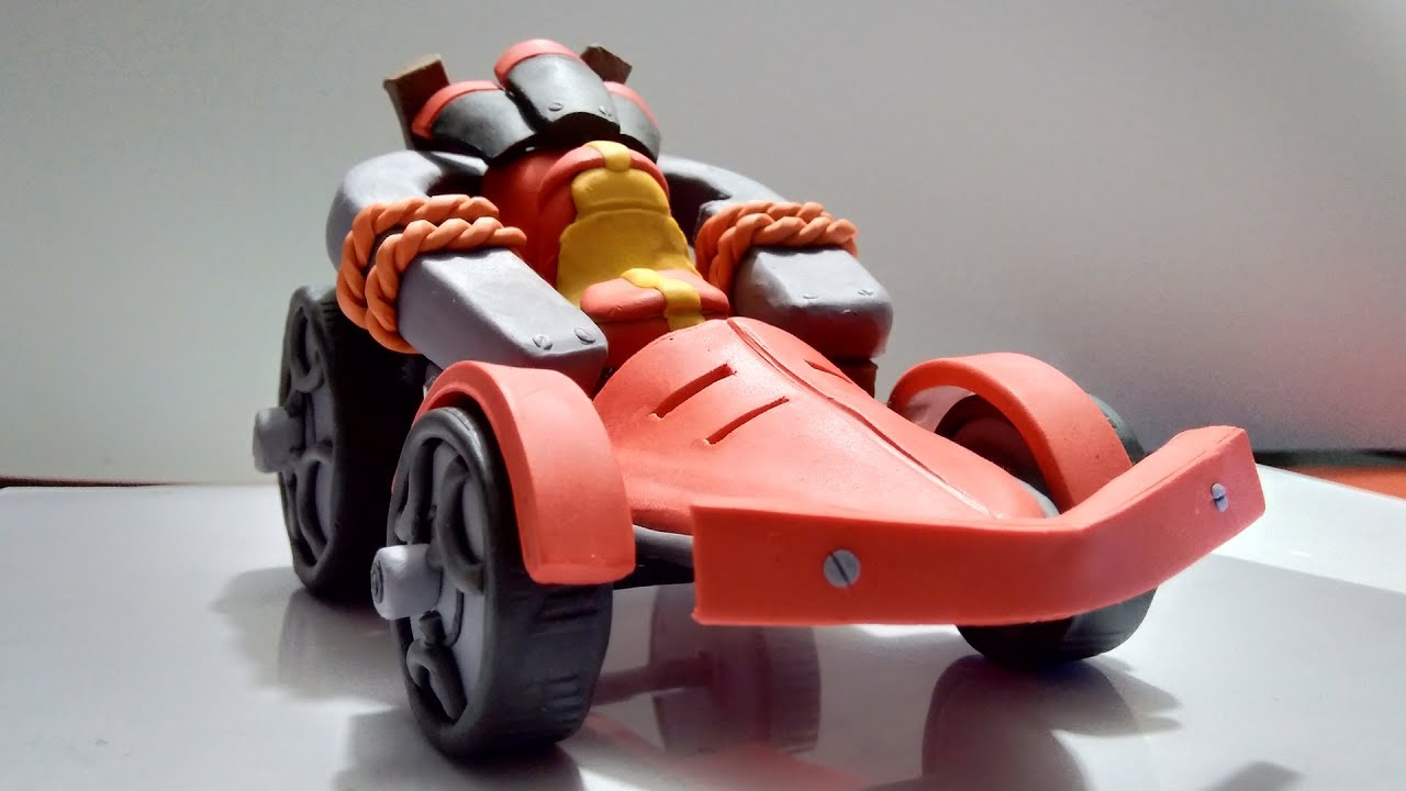 Plastilina | Como Hacer Figuras 🔴(RED KART)🔴 Clay Tutorial (ANGRY BIRDS)