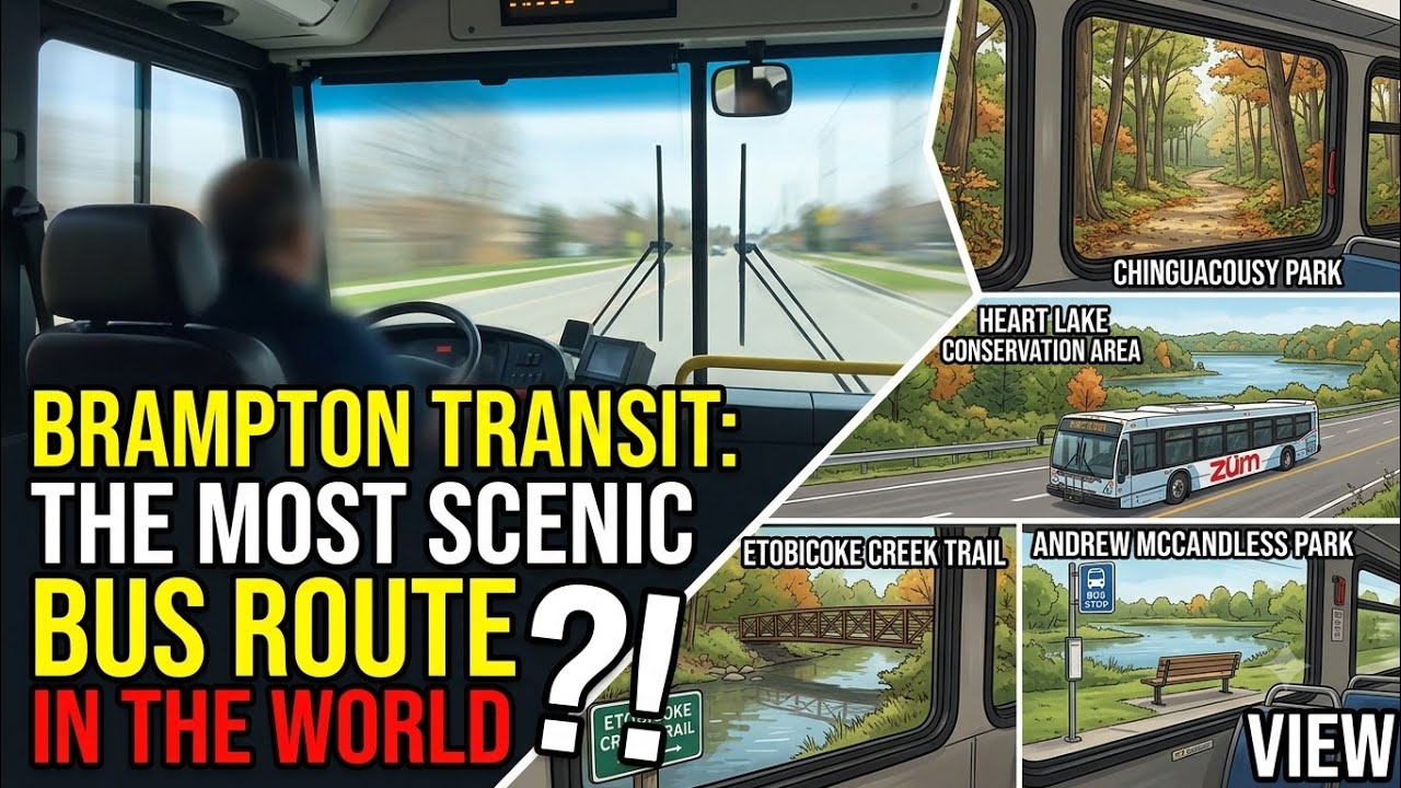 Brampton Transit: The Most Scenic Bus Route In The World