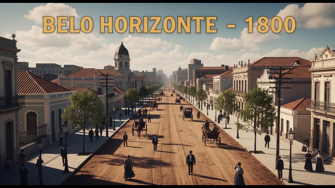 Belo Horizonte 1900 (Reconstrução por IA)