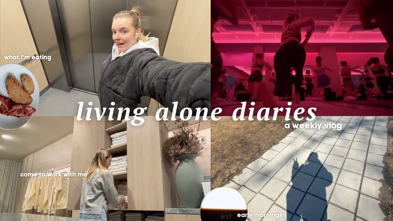 living alone in my 20s: productive week, self care & life admin
