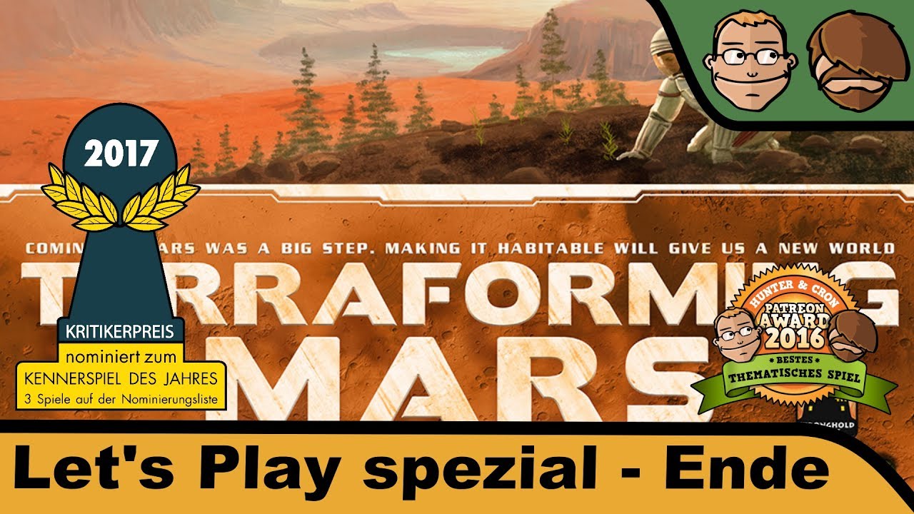 Terraforming Mars - Brettspiel - Let's Play Spezial - Ende