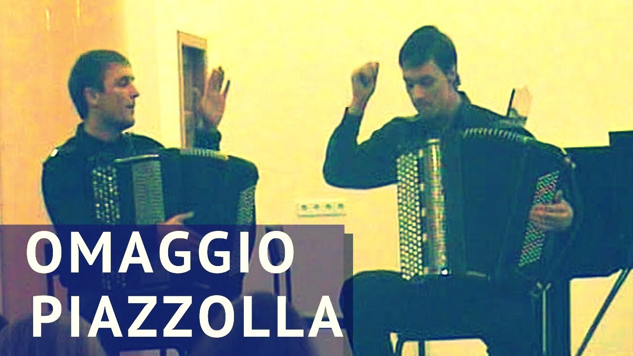 Zubitsky: Omaggio ad Piazzolla | Зубицький: Присвята П'яццоллі | Дует баяністів Акулов & Василенко