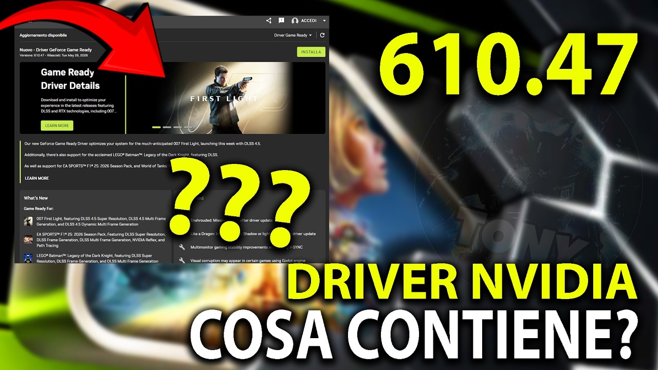 Nvidia Driver 610.47 | WHAT'S IN THIS NEW UPDATE - Details and new support!