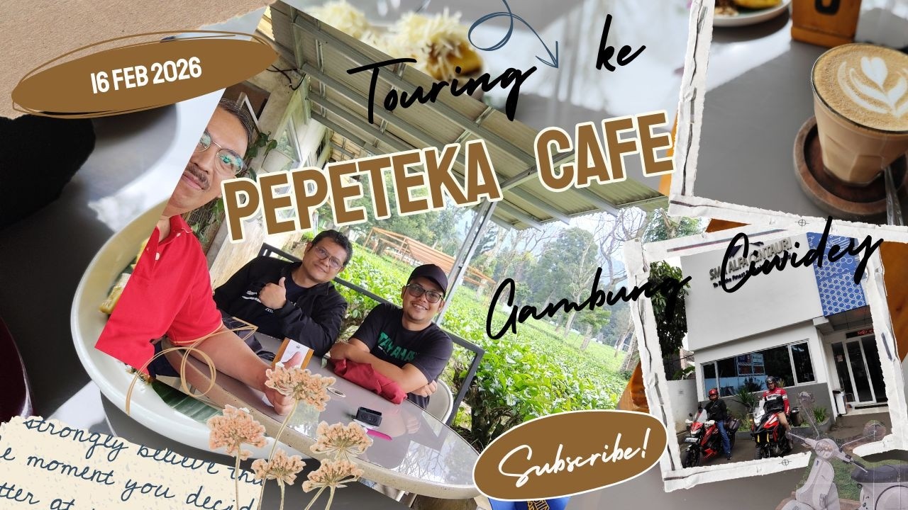 Touring ke PEPETEKA CAFE I Gambung CIWIDEY I Bandung